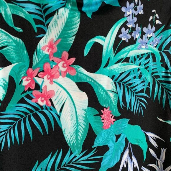 NWT Tommy Bahama Sleeveless Polo Tank Top Size XS Preppy Tropical Golf Top - Picture 6 of 15